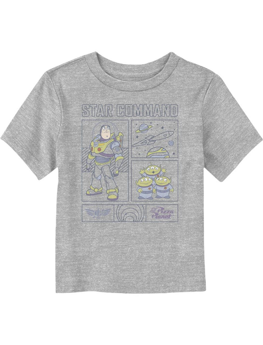 Disney Pixar Toy Story Star Command Toddler T-Shirt, ATH HTR, hi-res