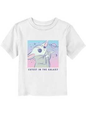 Star Wars The Mandalorian Grogu Cutest In The Galaxy Toddler T-Shirt, , hi-res