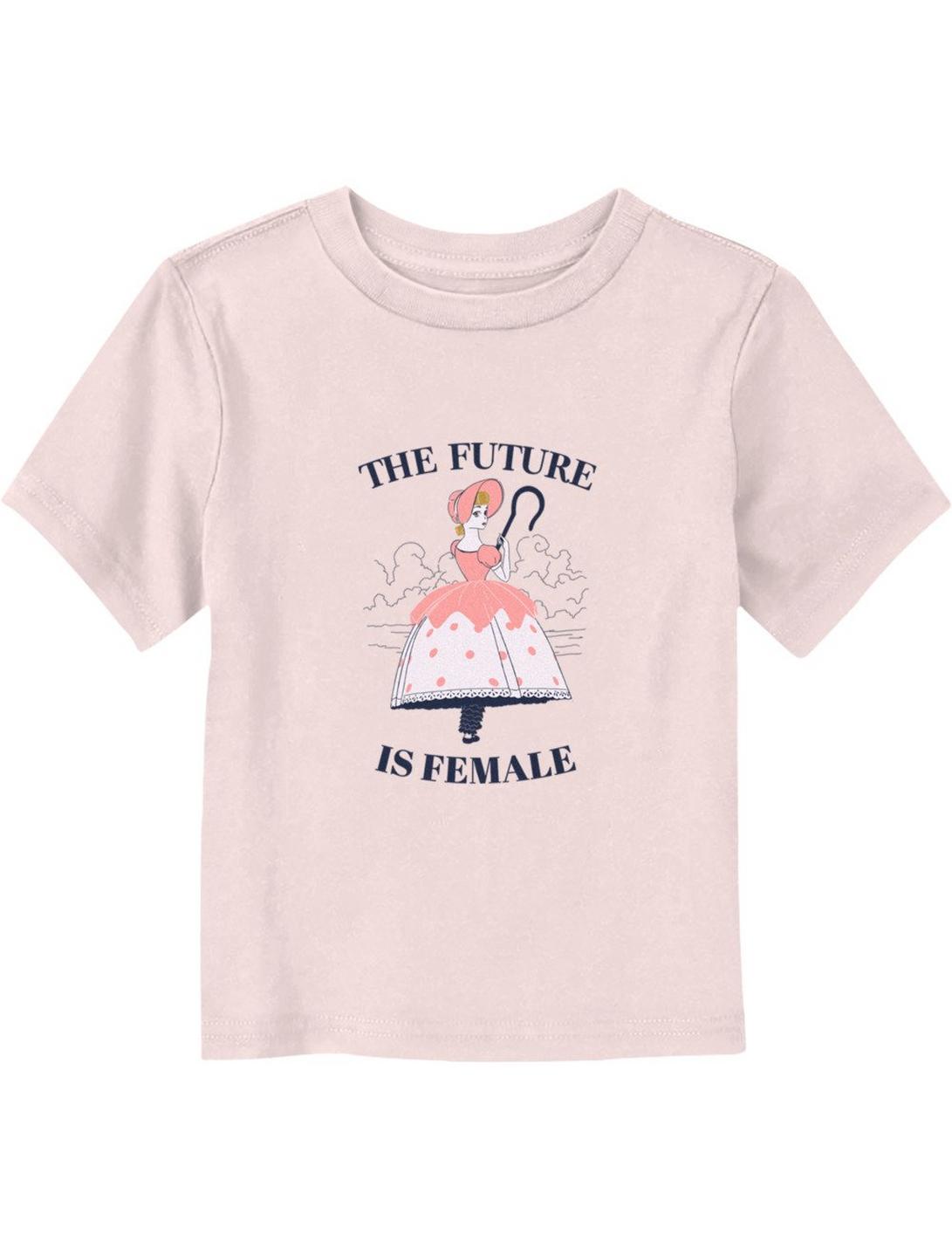Disney Pixar Toy Story Future Is Female Bo Peep Toddler T-Shirt, LIGHT PINK, hi-res