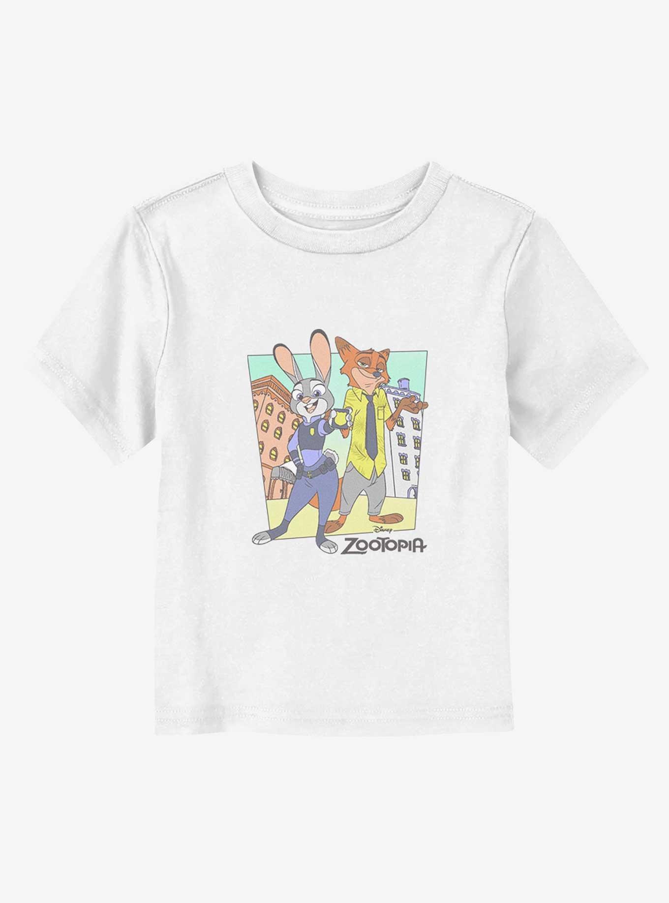 Disney Zootopia Judy Nick Toddler T-Shirt 21$