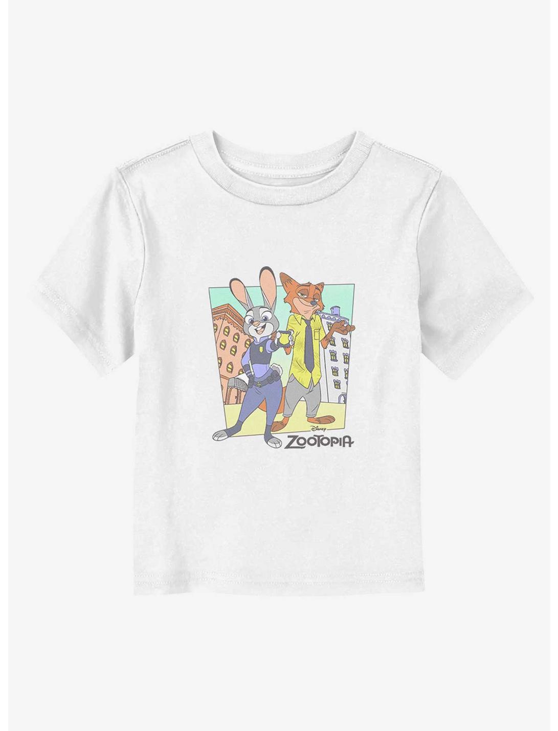 Disney Zootopia Judy & Nick Toddler T-Shirt, WHITE, hi-res