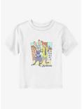 Disney Zootopia Judy & Nick Toddler T-Shirt, WHITE, hi-res