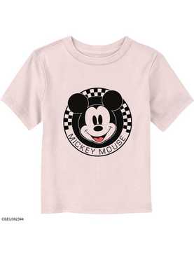 Disney Mickey Mouse Checkered Toddler T-Shirt, , hi-res