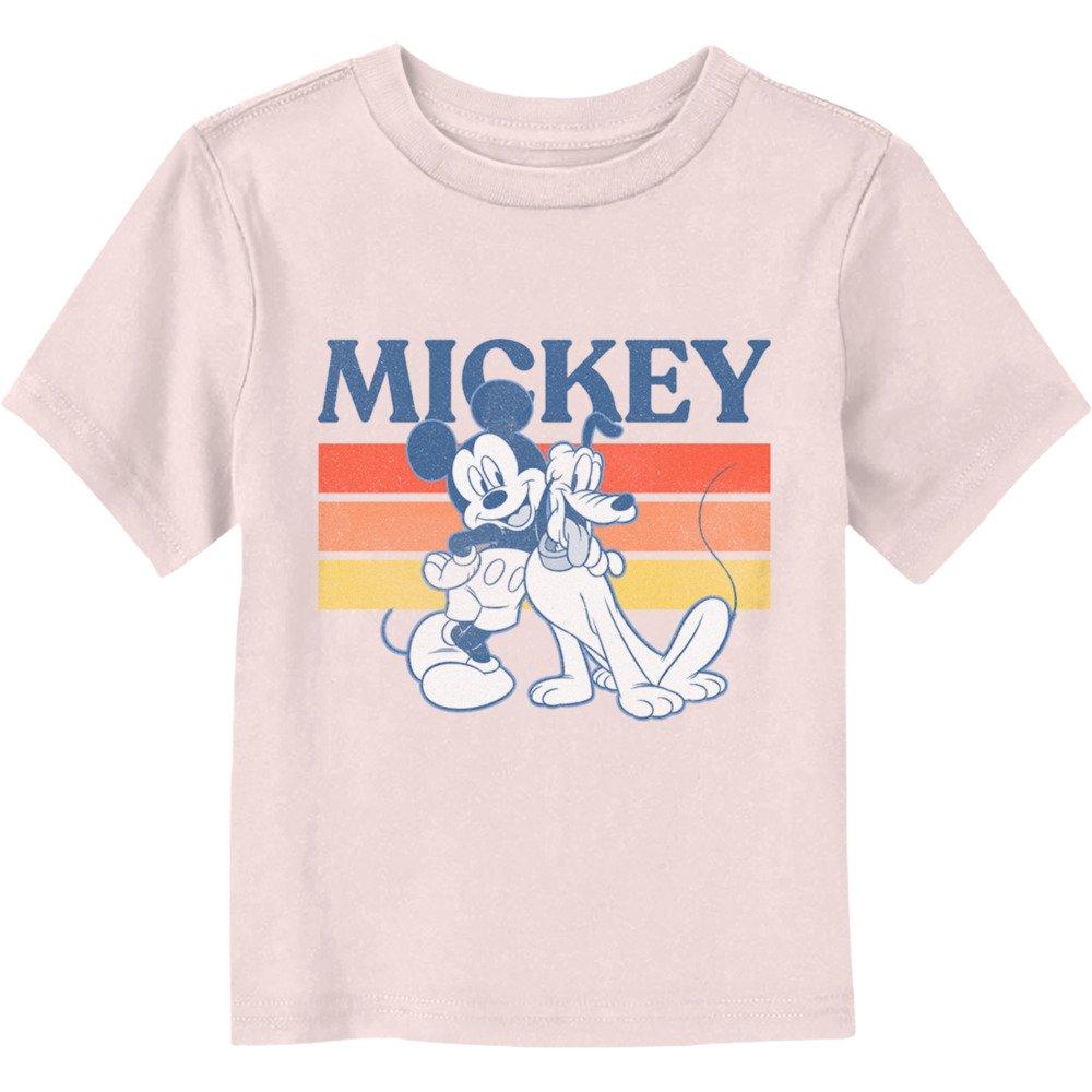 Disney Mickey Mouse Retro With Pluto Toddler T-Shirt, , hi-res