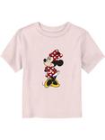 Disney Minnie Mouse Modern Vintage Minnie Toddler T-Shirt, LIGHT PINK, hi-res