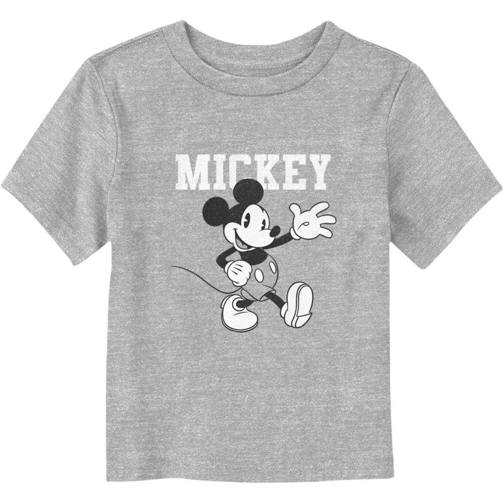 Disney Mickey Mouse Vintage Black & White Toddler T-Shirt, , hi-res