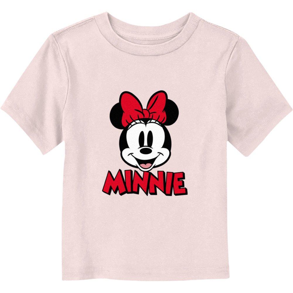 Disney Minnie Mouse Classic Face Toddler T-Shirt, , hi-res