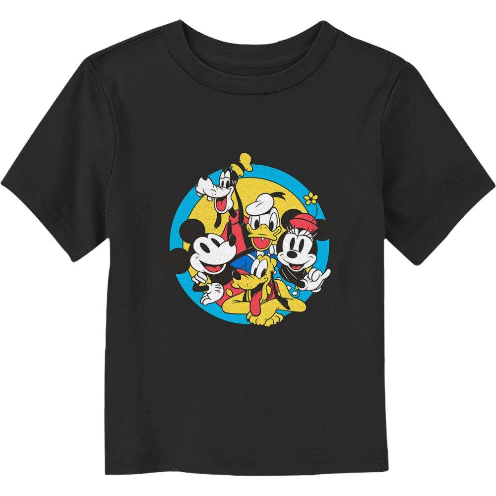 Disney Mickey Mouse Buddies Toddler T-Shirt, BLACK, hi-res