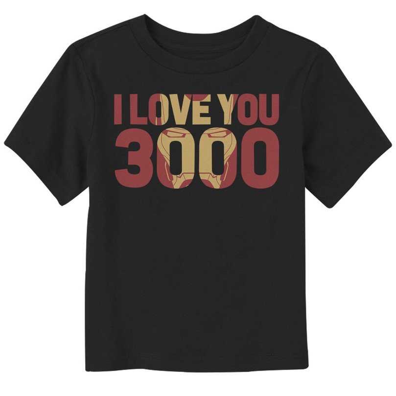 Marvel Avengers I Love You 3000 Toddler T-Shirt, , hi-res