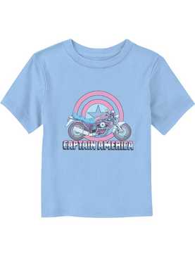 Marvel Captain America Motorcycle Toddler T-Shirt, , hi-res