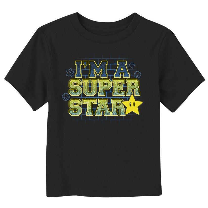 Super Mario Bros. Super Star Toddler T-Shirt