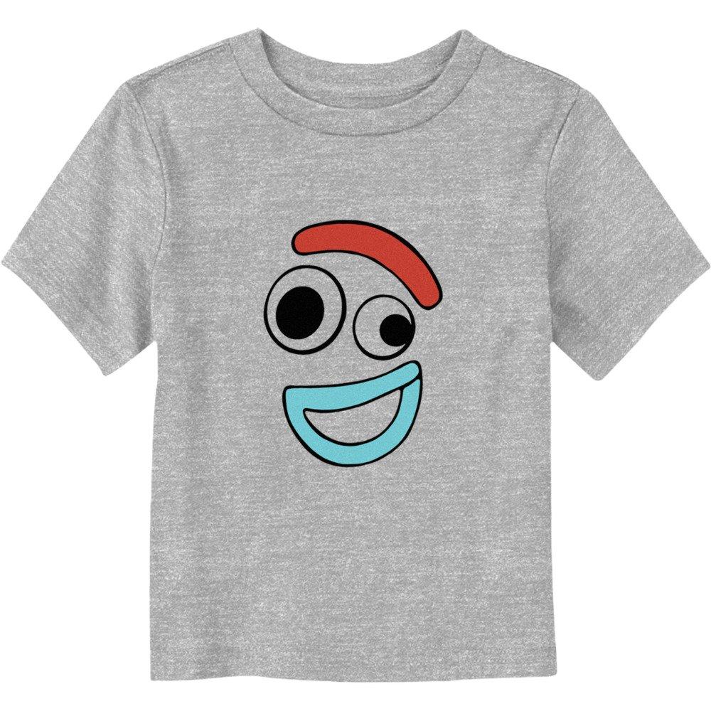 Disney Pixar Toy Story Big Face Smiling Forky Toddler T-Shirt, ATH HTR, hi-res