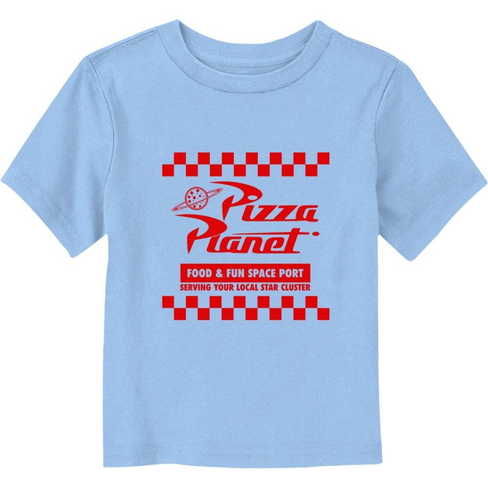 Blue pizza hot sale planet shirt