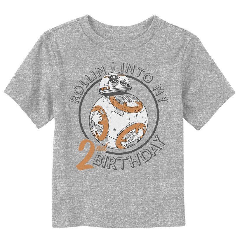 Star Wars 2nd Birthday BB-8 Toddler T-Shirt, , hi-res