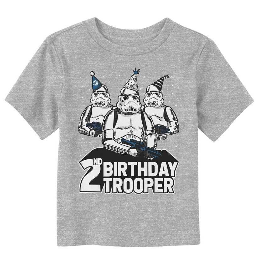 Star Wars Birthday Trooper Two Year Old Toddler T-Shirt, , hi-res