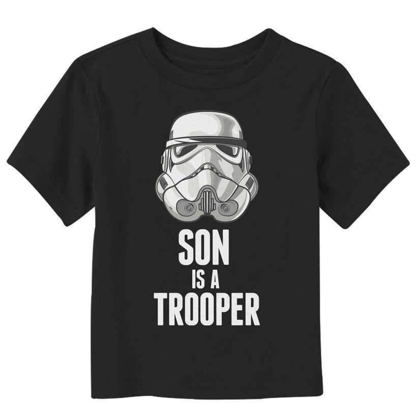 Star Wars Son Is A Trooper Toddler T-Shirt, , hi-res