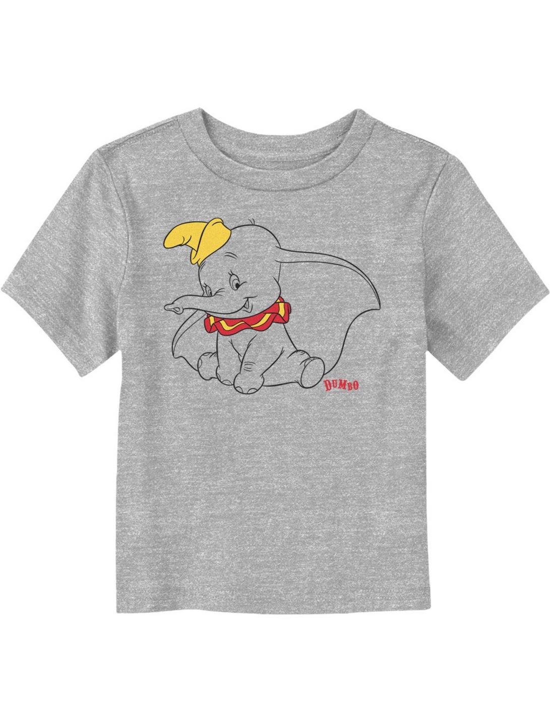 Disney Dumbo Simple Art Toddler T-Shirt, ATH HTR, hi-res