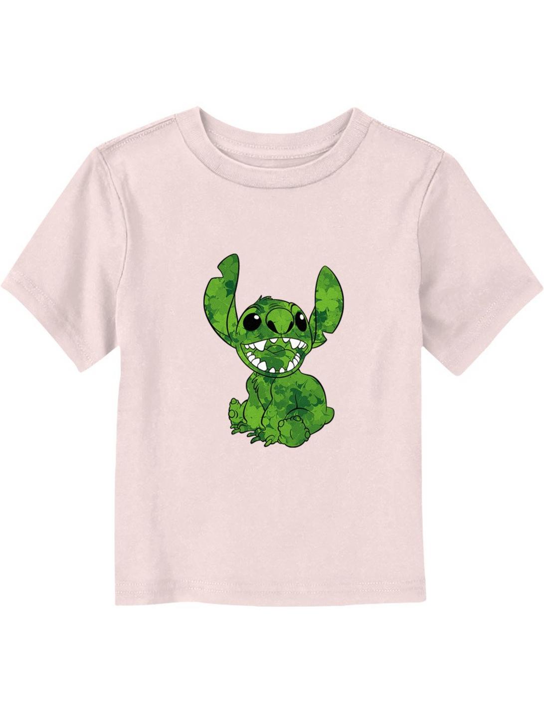 Disney Lilo & Stitch Clover Fill Toddler T-Shirt, LIGHT PINK, hi-res
