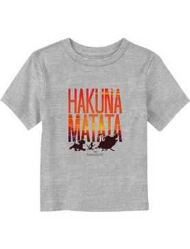 Disney The Lion King Sunset Hakuna Matata Toddler T-Shirt, , hi-res