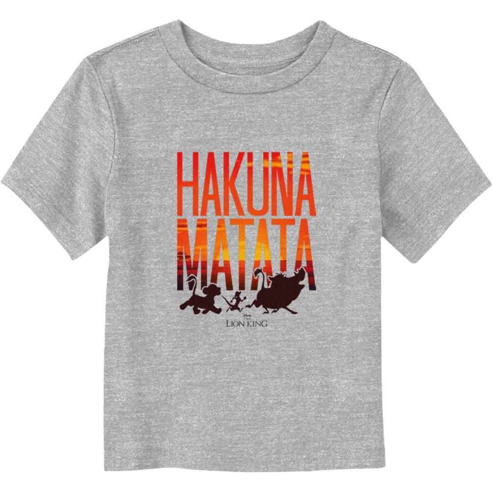 Disney The Lion King Sunset Hakuna Matata Toddler T-Shirt, ATH HTR, hi-res
