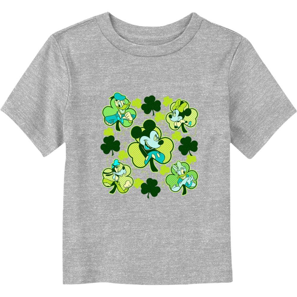 Disney Mickey Mouse Friends Clovers Toddler T-Shirt, , hi-res