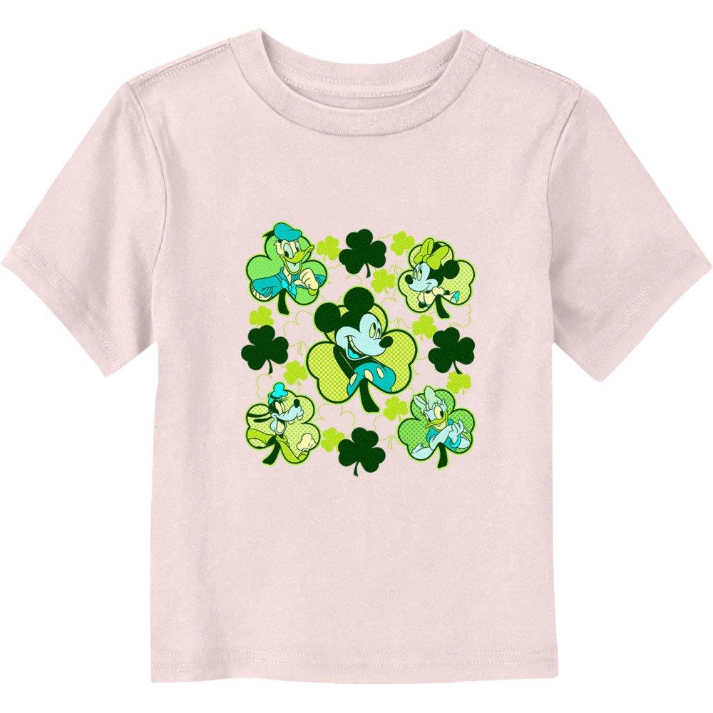 Disney Mickey Mouse Friends Clovers Toddler T-Shirt, , hi-res