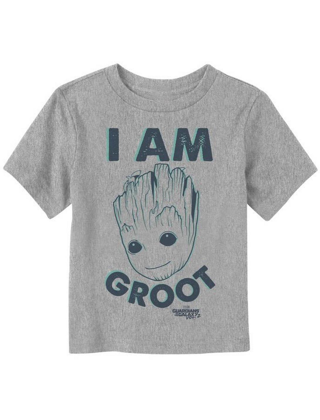 Marvel Guardians Of The Galaxy I Am Groot Toddler T-Shirt, ATH HTR, hi-res