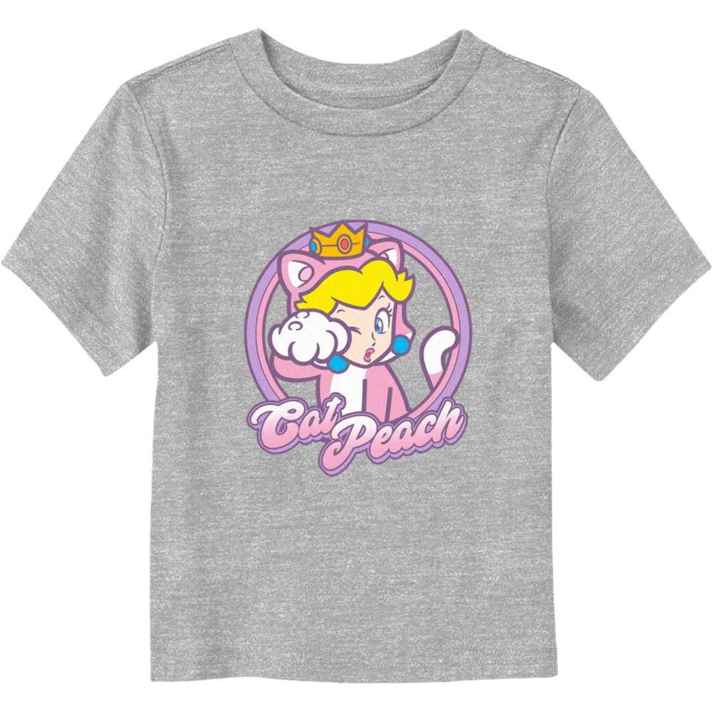Super Mario Bros. Cat Peach Toddler T-Shirt, , hi-res