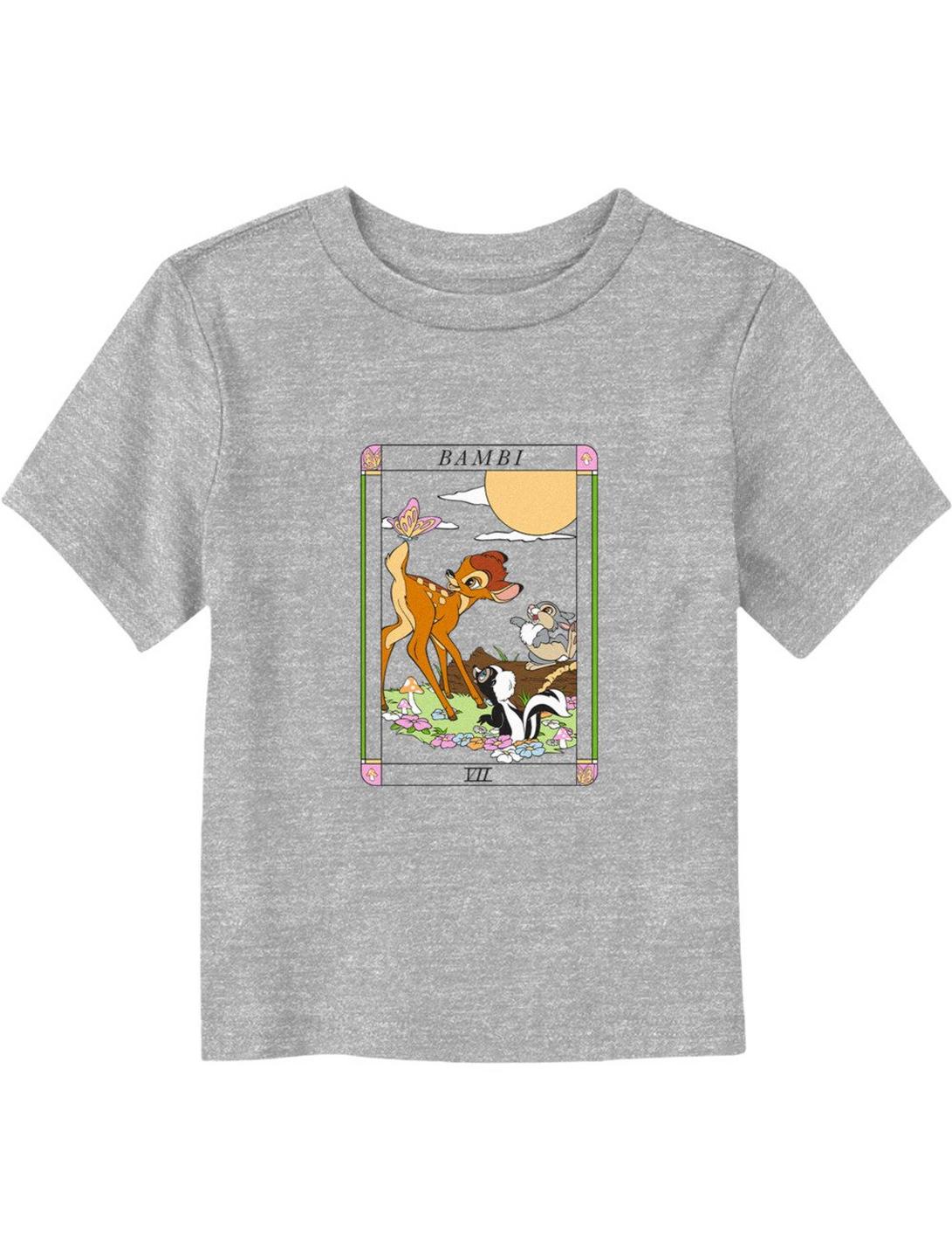 Disney Bambi Tarot Card Toddler T-Shirt, ATH HTR, hi-res