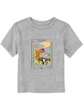 Disney Bambi Tarot Card Toddler T-Shirt, ATH HTR, hi-res