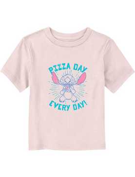 Disney Lilo & Stitch Pizza Day Every Day Toddler T-Shirt, , hi-res