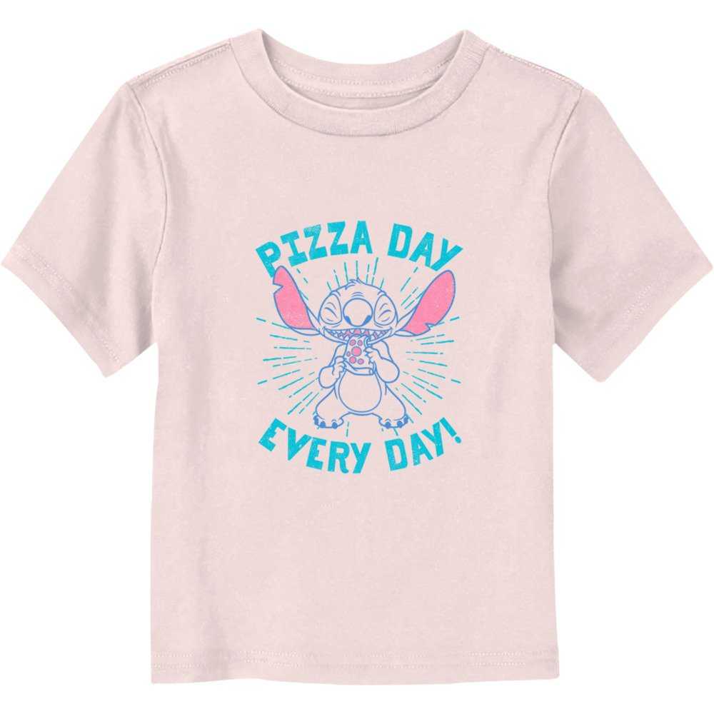 Disney Lilo & Stitch Pizza Day Every Day Toddler T-Shirt, , hi-res