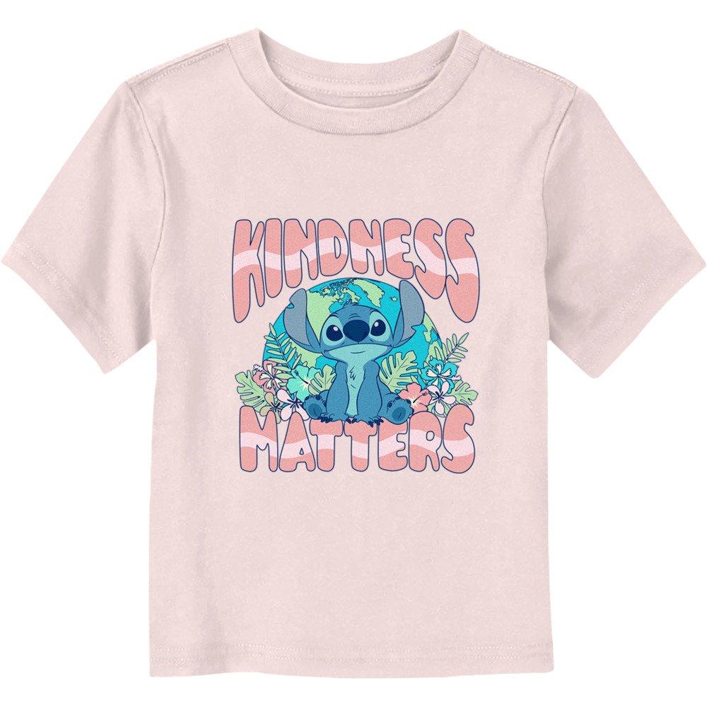 Disney Lilo & Stitch Kindness Matters Toddler T-Shirt, LIGHT PINK, hi-res