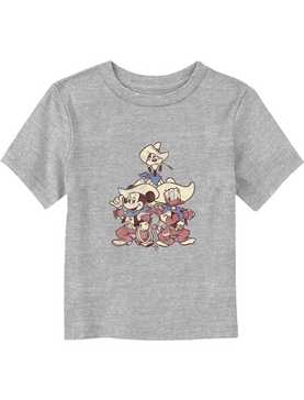 Disney Mickey Mouse Vintage Cowboy Friends Toddler T-Shirt, , hi-res