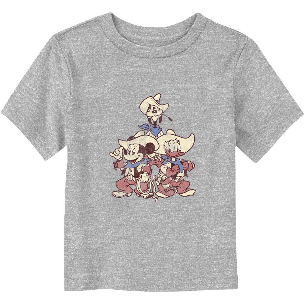 Disney Mickey Mouse Vintage Cowboy Friends Toddler T-Shirt, , hi-res