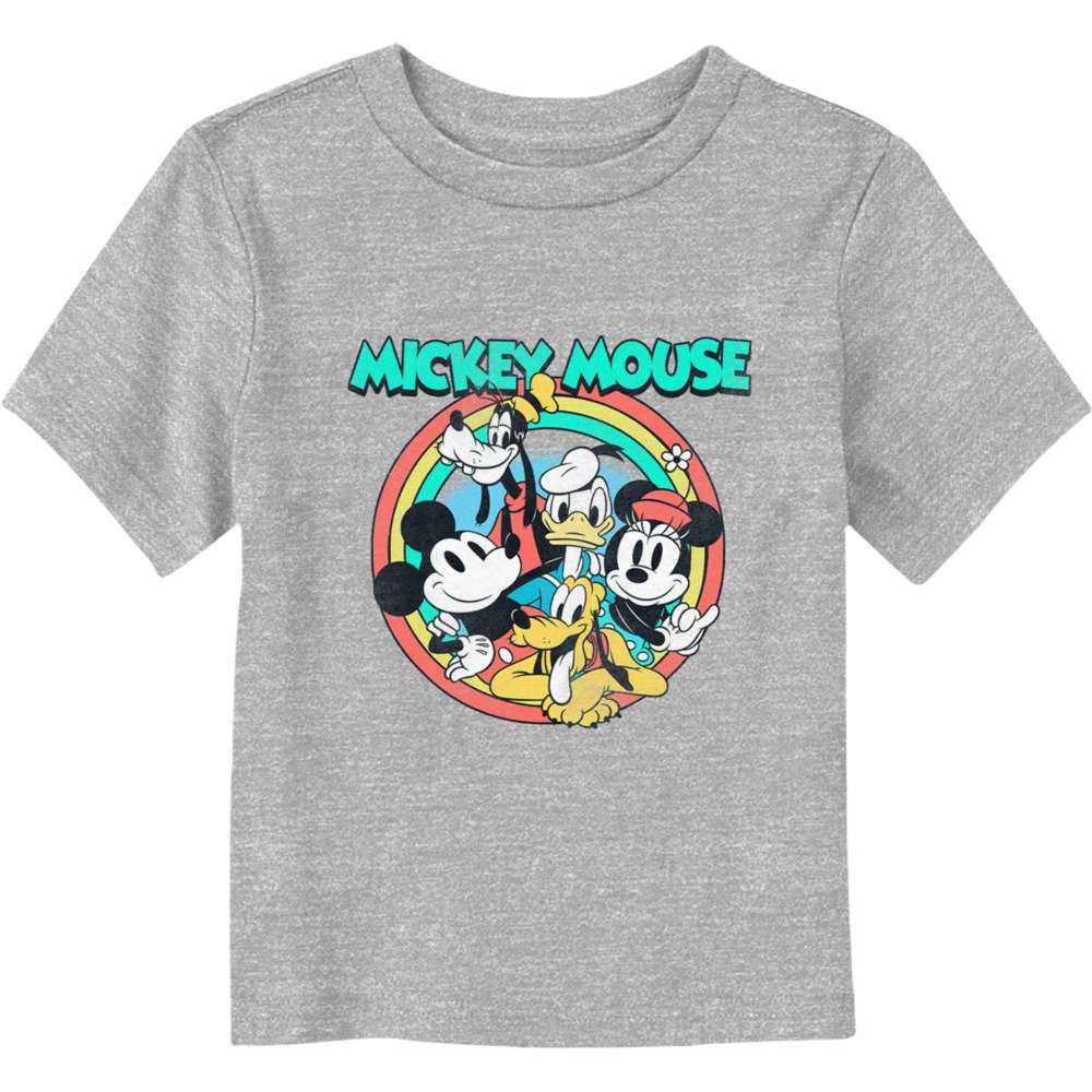 Disney Mickey Mouse Group Pose Toddler T-Shirt, , hi-res