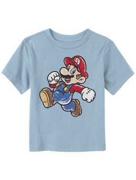 Super Mario Bros. Artsy Mario Toddler T-Shirt, , hi-res