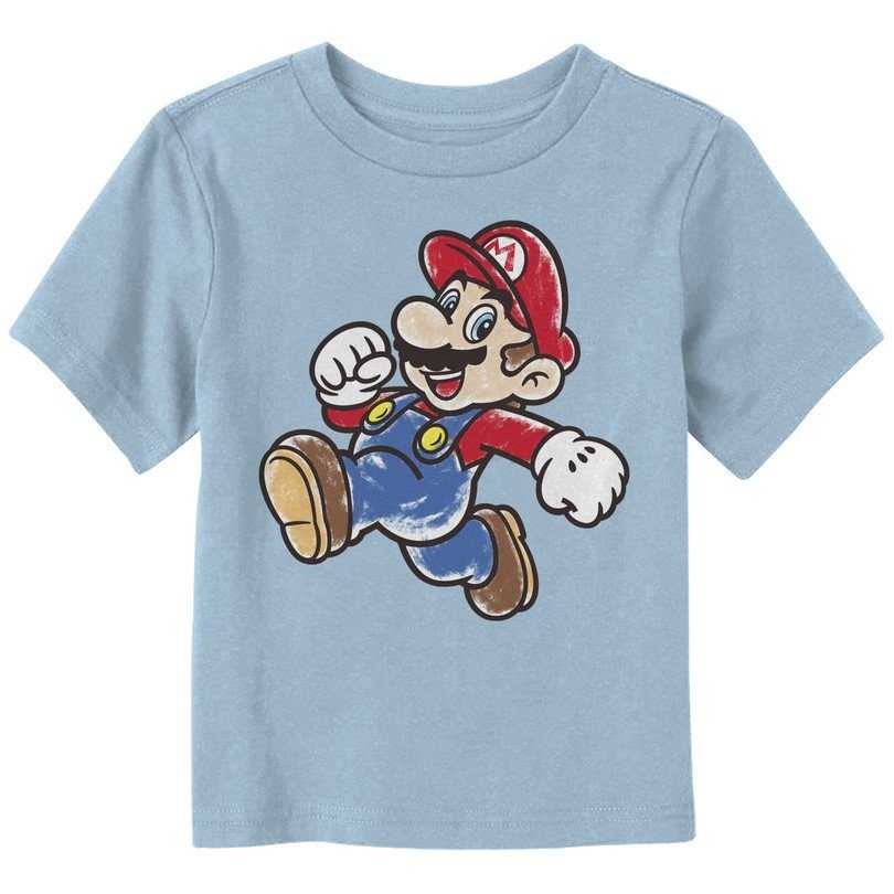 Super Mario Bros. Artsy Mario Toddler T-Shirt, , hi-res