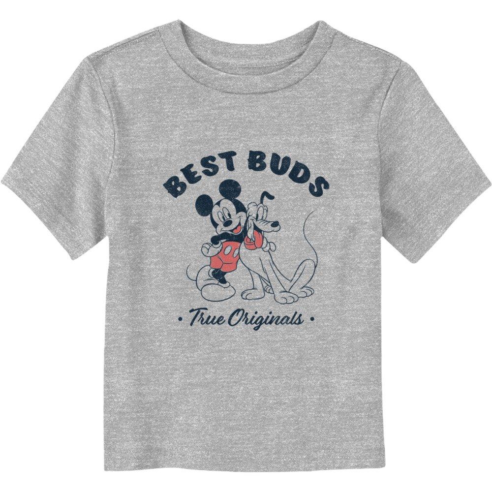 Disney Mickey Mouse True Originals Best Buds Toddler T-Shirt, ATH HTR, hi-res
