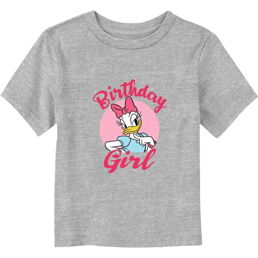 Disney Daisy Duck Birthday Girl Toddler T-Shirt, ATH HTR, hi-res