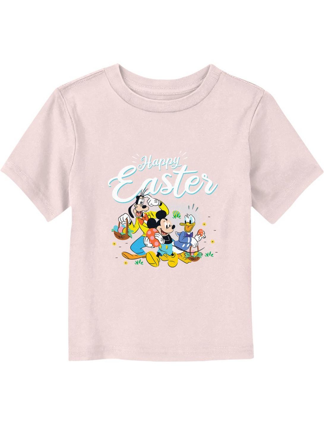 Disney Mickey Mouse Happy Easter Friends Toddler T-Shirt, LIGHT PINK, hi-res
