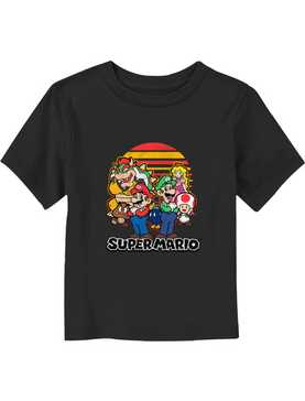 Super Mario Bros. Sunset Group Toddler T-Shirt, , hi-res