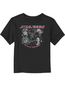 Star Wars Vintage The Saga Continues Toddler T-Shirt, , hi-res