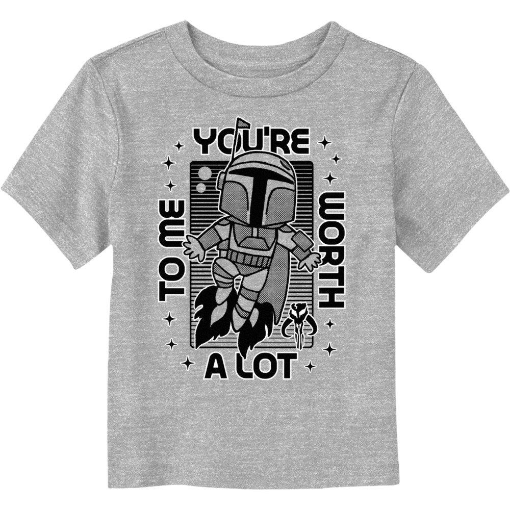 Star Wars You're Worth A Lot To Me Toddler T-Shirt, ATH HTR, hi-res