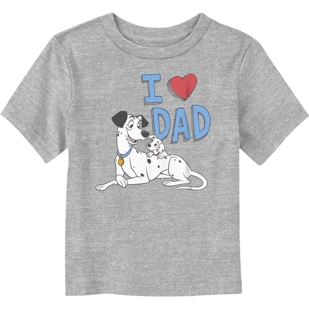 Disney 101 Dalmatians Dalmatian I Heart Dad Toddler T-Shirt, , hi-res