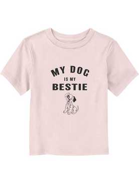 Disney 101 Dalmatians My Dog Is My Bestie Toddler T-Shirt, , hi-res