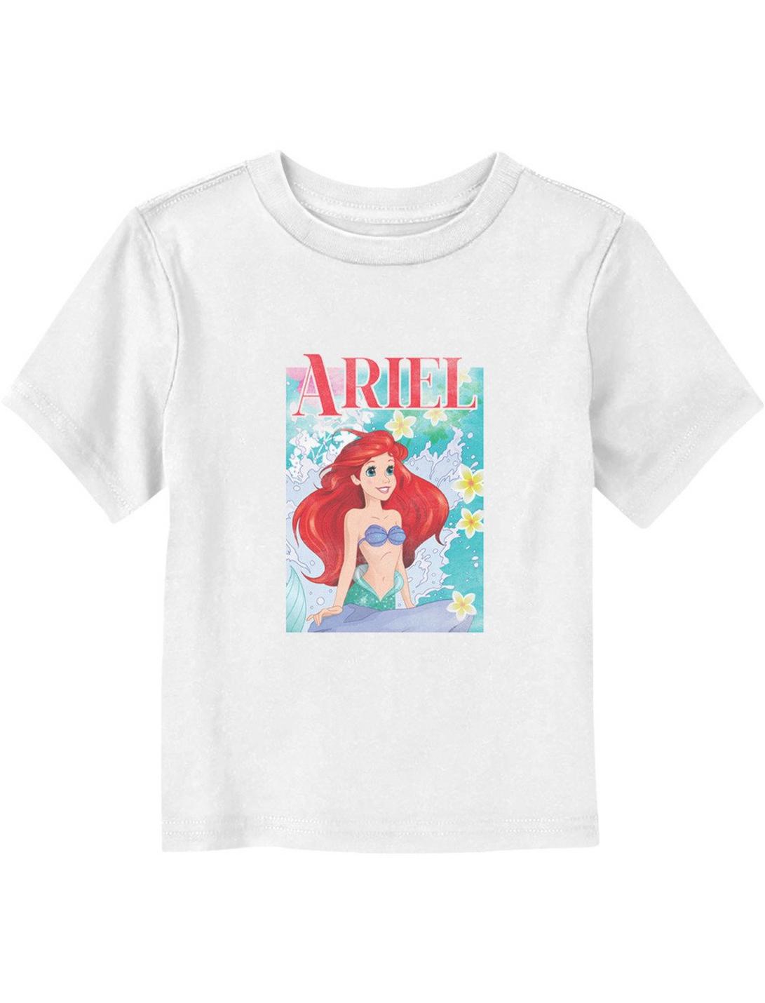 Disney The Little Mermaid Ariel Poster Toddler T-Shirt, WHITE, hi-res