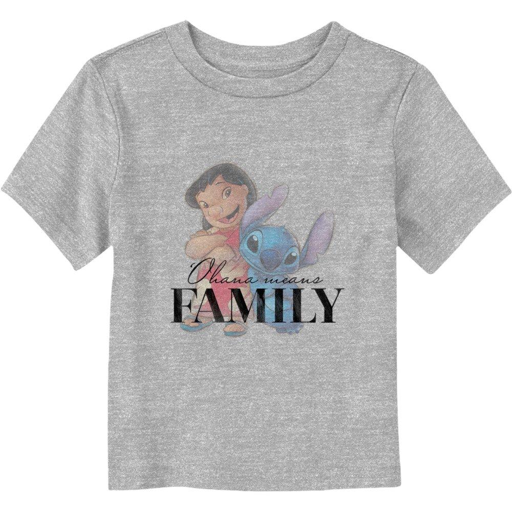 Disney 100 Lilo & Stitch Ohana Means Family Toddler T-Shirt, , hi-res