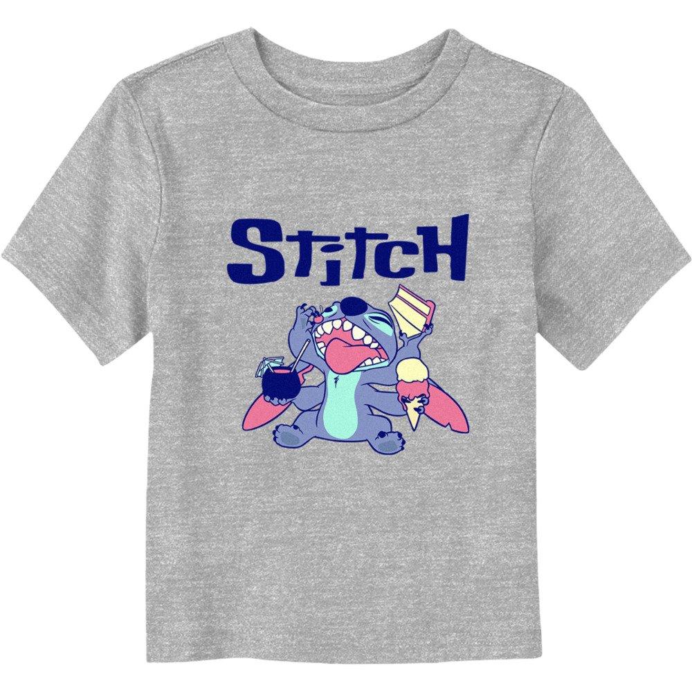 Disney Lilo & Stitch Eat Toddler T-Shirt, ATH HTR, hi-res