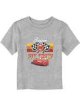 Disney Pixar Cars Junior Pit Crew Lightning McQueen Toddler T-Shirt, ATH HTR, hi-res